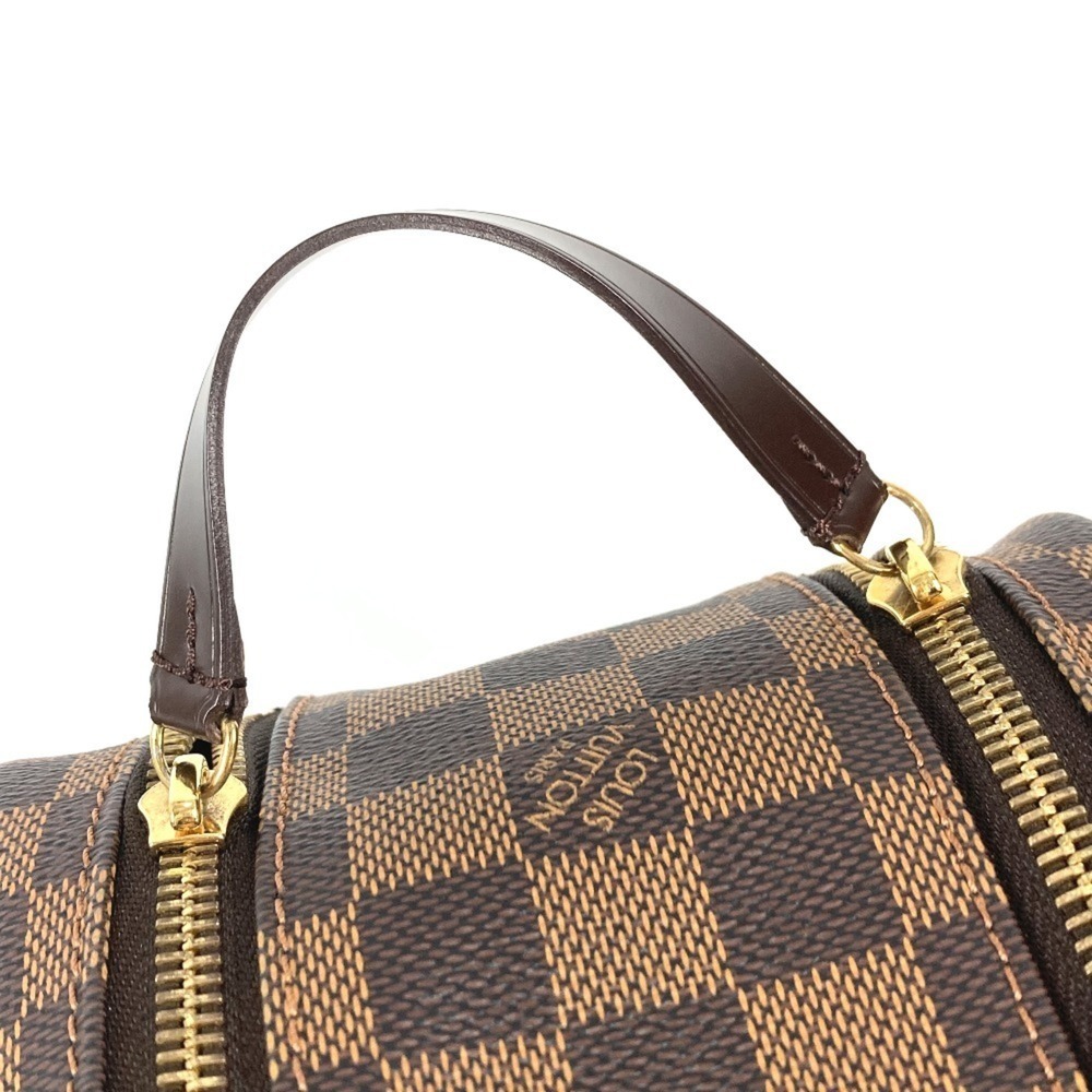 LOUIS VUITTON Authentic Brown Damier Canvas Pouch - Picture 15 of 16